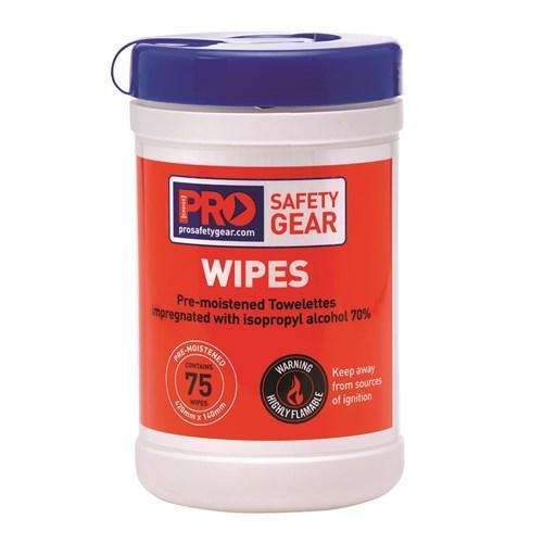 Pro Choice Iso Propyl Cleaning Wipes - CW75 PPE Pro Choice   